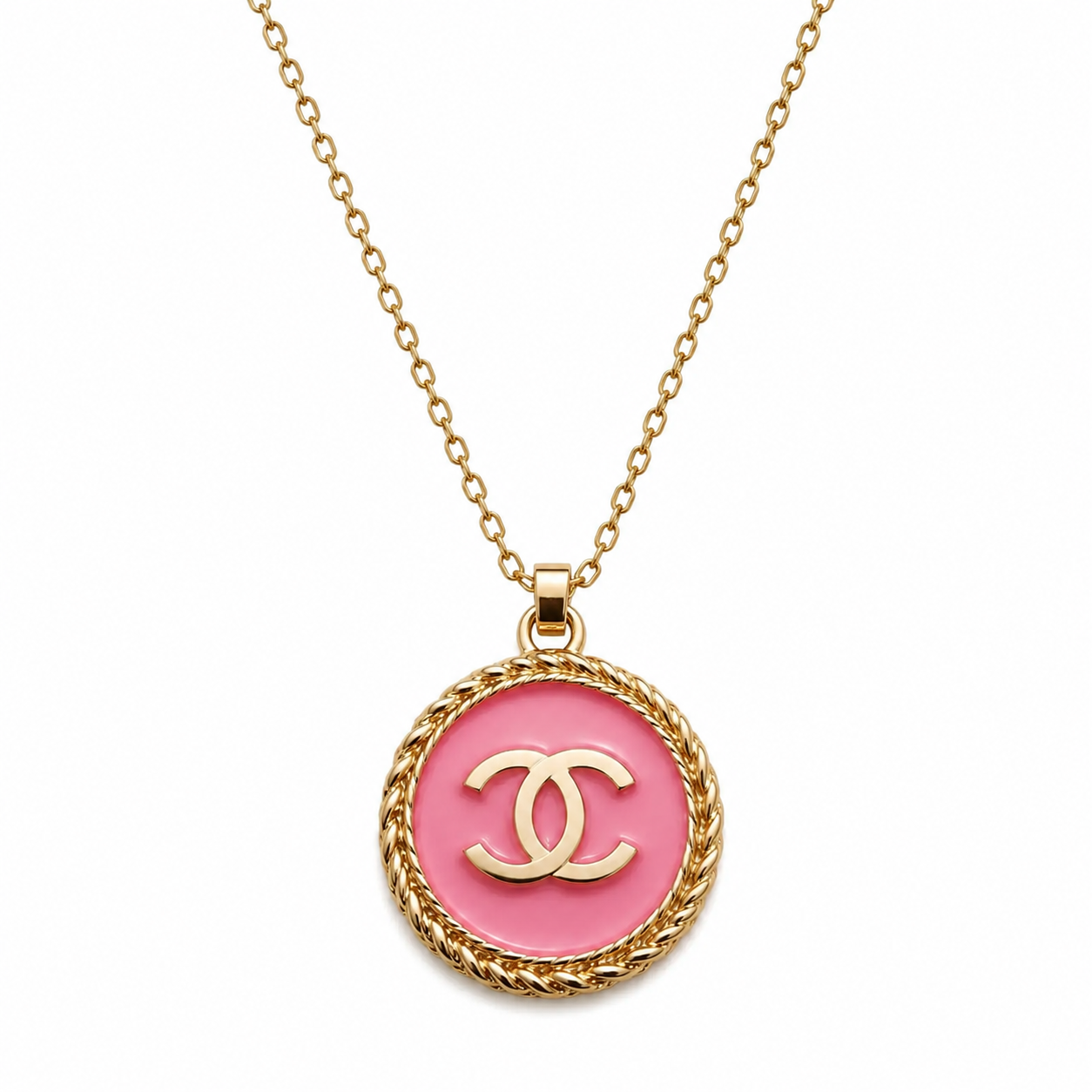 Repurposed CHANEL Charm Necklace
