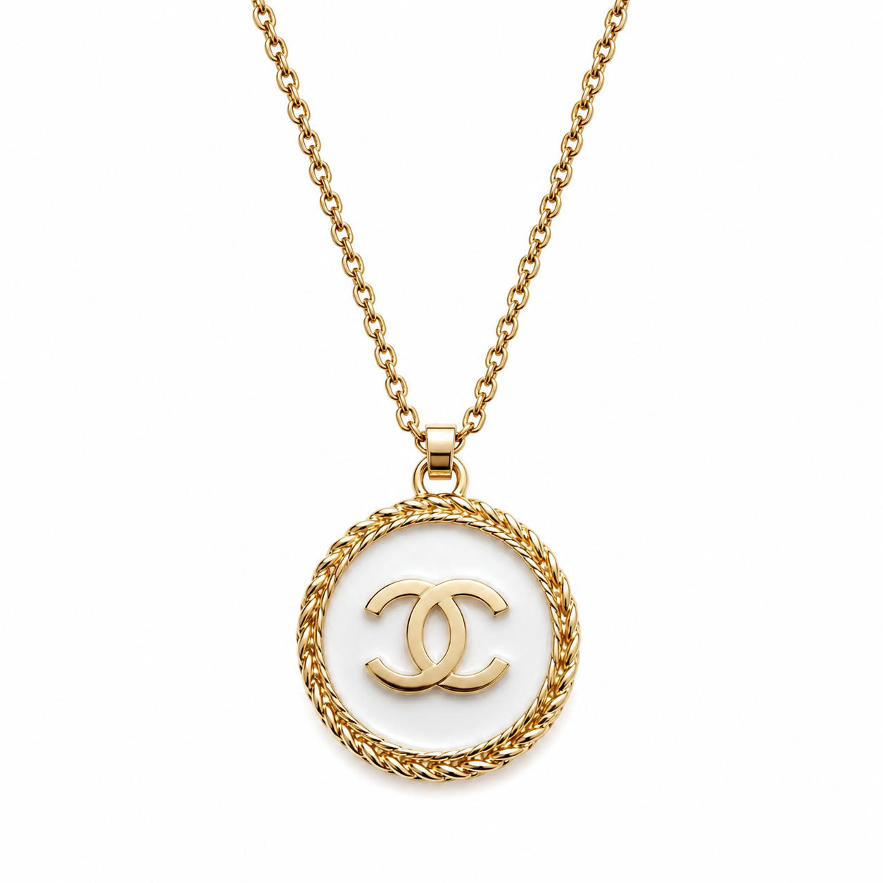 Repurposed CHANEL Charm Necklace