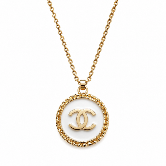 Repurposed CHANEL Charm Necklace