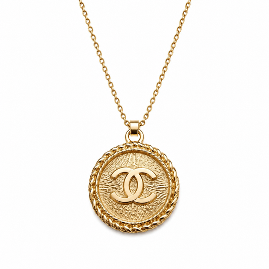Repurposed CHANEL Charm Necklace