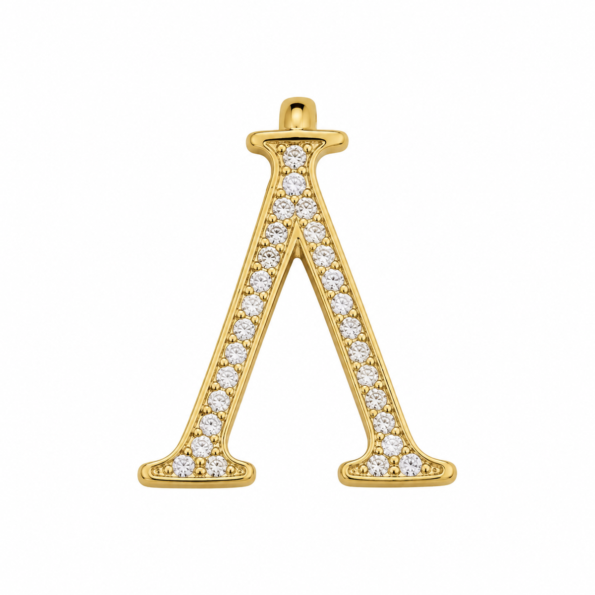 Gold Greek Letter Charms