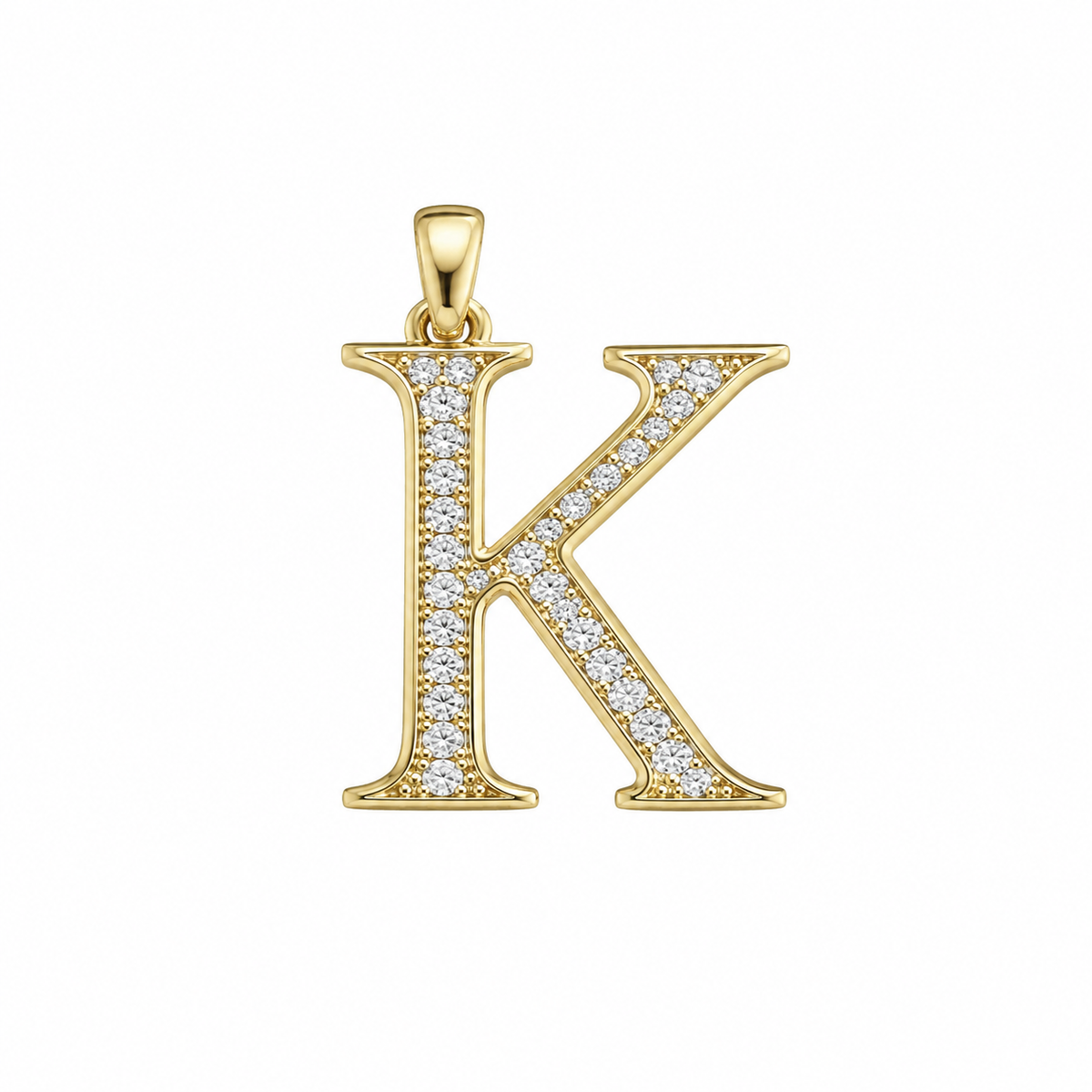 Gold Greek Letter Charms