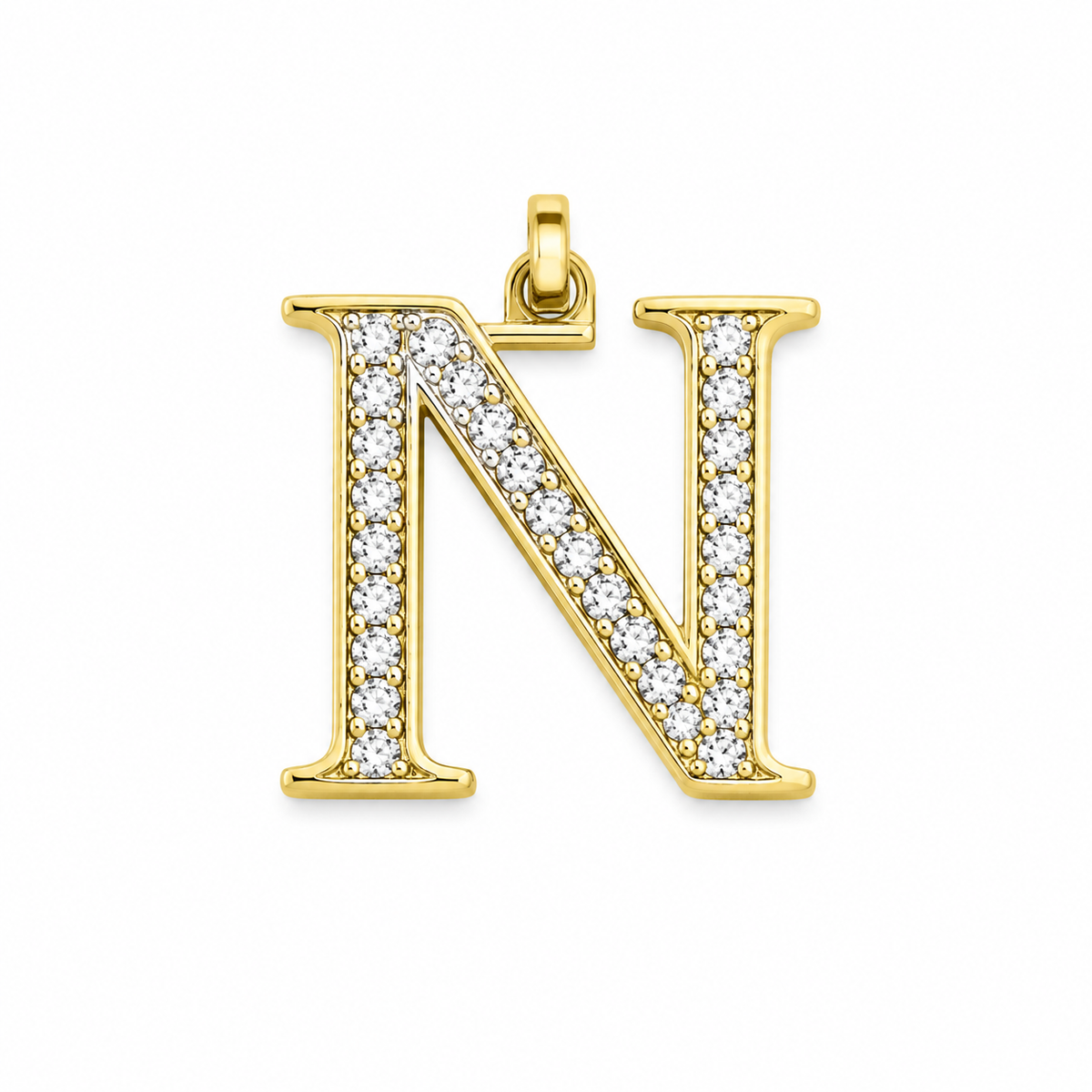 Gold Greek Letter Charms