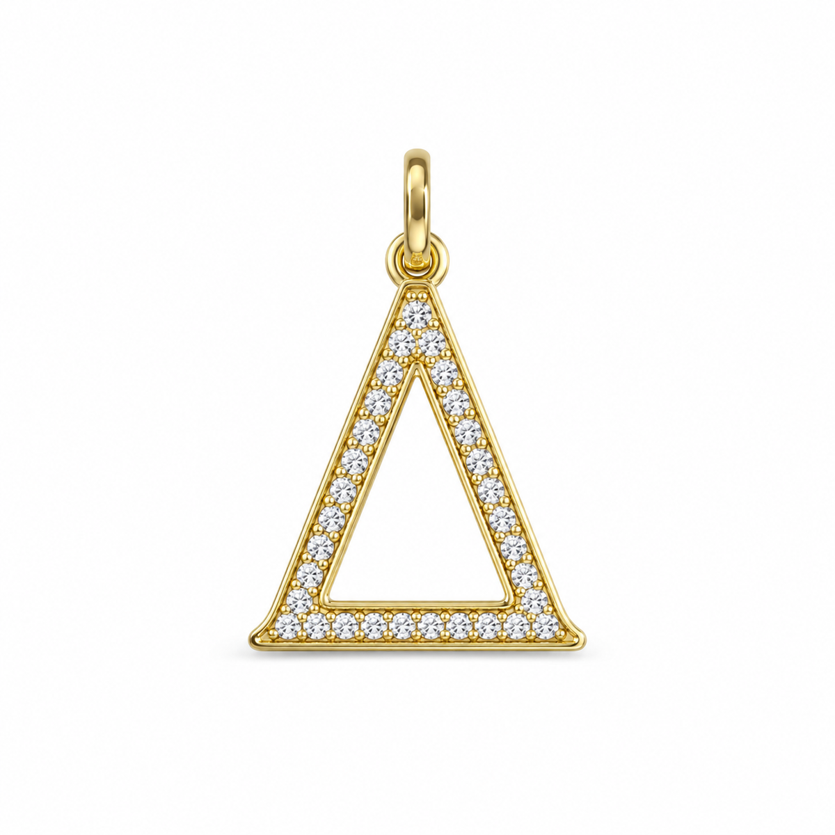 Gold Greek Letter Charms