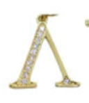 Diamond Letters – Gold