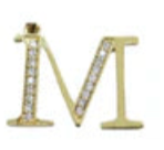 Diamond Letters – Gold