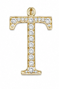 Gold Greek Letter Charms
