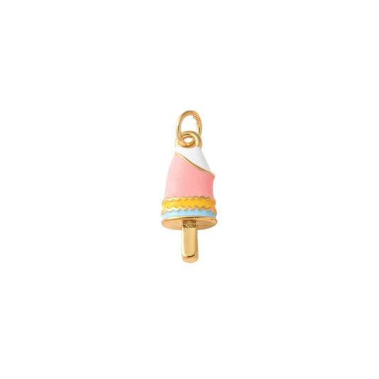 Enamel Popsicle Ice Cream Charm