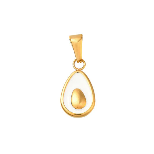 Gold Avocado Charm