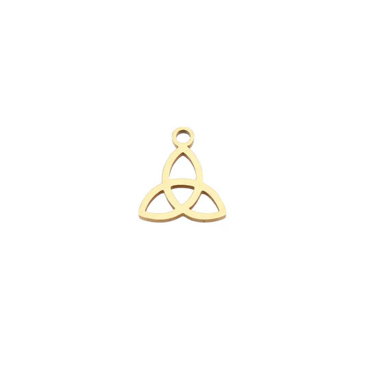 Gold Celtic Trinity Knot Charm