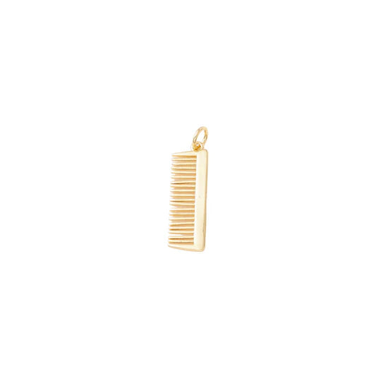Gold Hair Comb Charm
