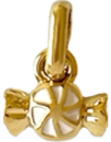 Gold Wrapped Candy Charm