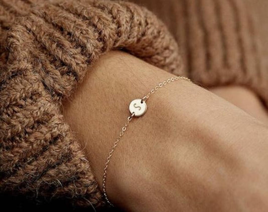 Initial Charm Bracelets