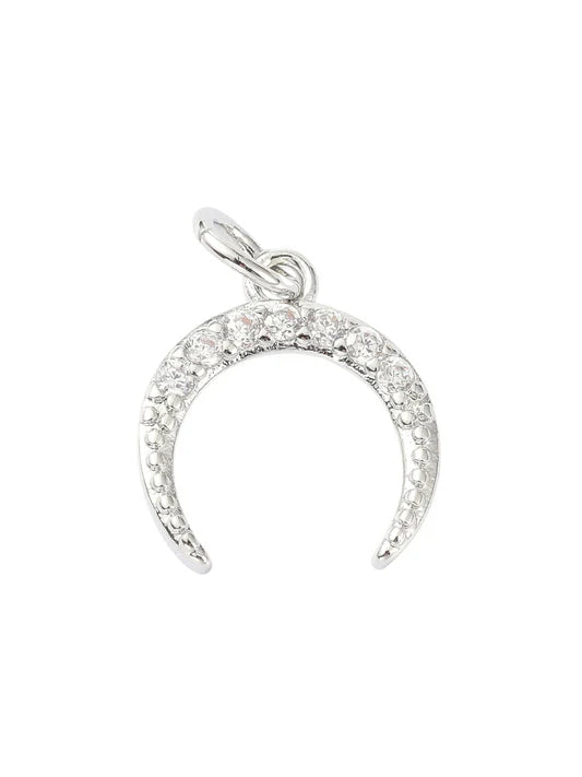 Silver Artemis Moon Charm