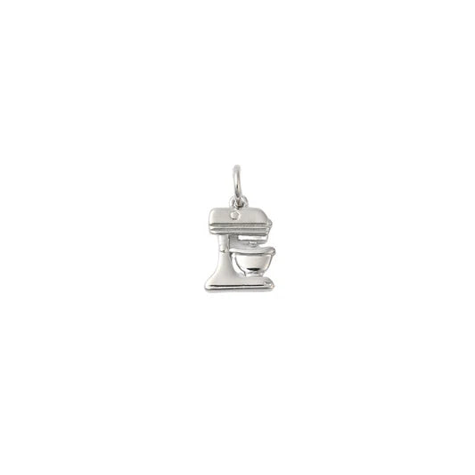 Silver Stand Mixer Charm